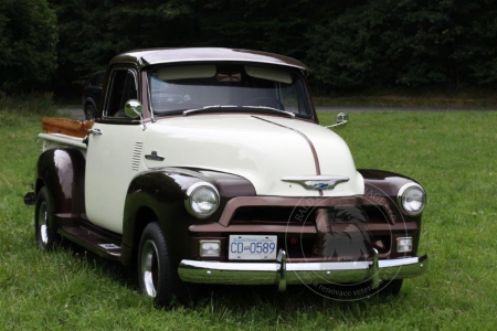 Veterán Chevrolet 3100 1954 po renovaci